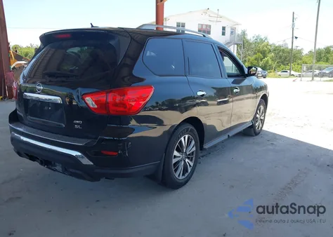 2017 Nissan Pathfinder Sl from USA, damaged, VIN 5N1DR2MM0HC650422